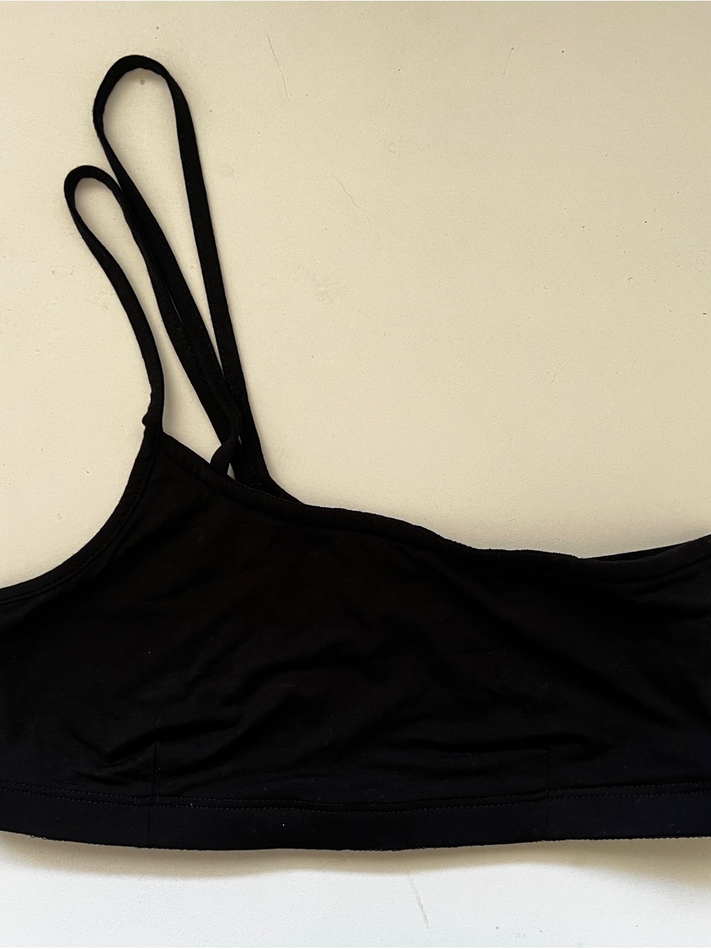 Helmut Lang Black Strappy Bralette